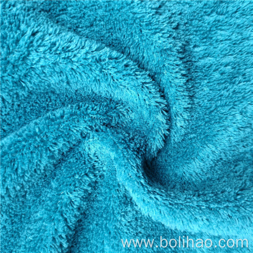 Dyed Coral Fleece Fabric